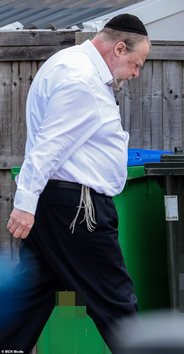 Grynhaus (pictured), a father-of-10, had subjected the two girls to a 'litany of abuse', with one of the victims molested in a hotel jacuzzi