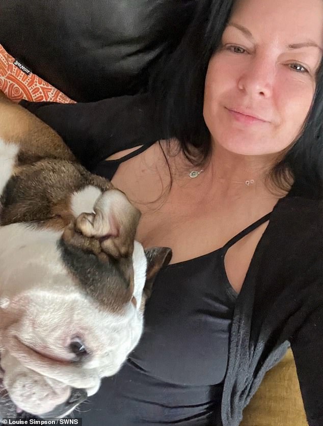 Furious that Ms Simpson (above) had ended the relationship, West returned to the property later that day and smashed her doorbell camera with a rock - an incident which was caught on the device and saw him spend the night behind bars