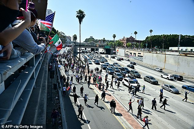 Los Angeles is under siege as rioters seize control of the 101 Freeway and ramp up violent clashes with the National Guard, LAPD and immigration officials in response to President Trump's efforts to track down and arrest illegal migrants
