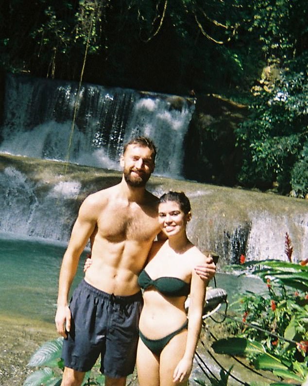 Molly and boyfriend Nat on holiday in Jamaica in 2022
