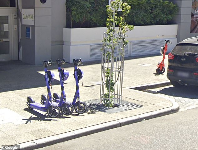 Prosecutors said that Kemp was driving in an 'inexplicably dangerous' manner, which as caught on CCTV, and that pedestrians were forced to 'take evasive action' as she rode down Murray Street in Perth's Central Business District (File image)