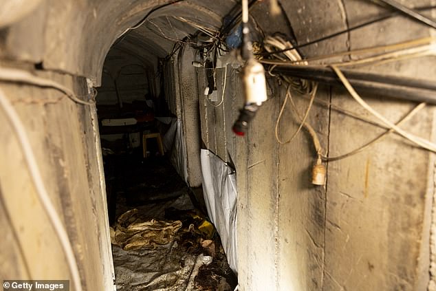 The IDF alleges tunnels under the European Hospital in southern Gaza were used by Hamas as a command center during the October 7, 2023 Hamas attack on Israel, masterminded by Yahya Sinwar