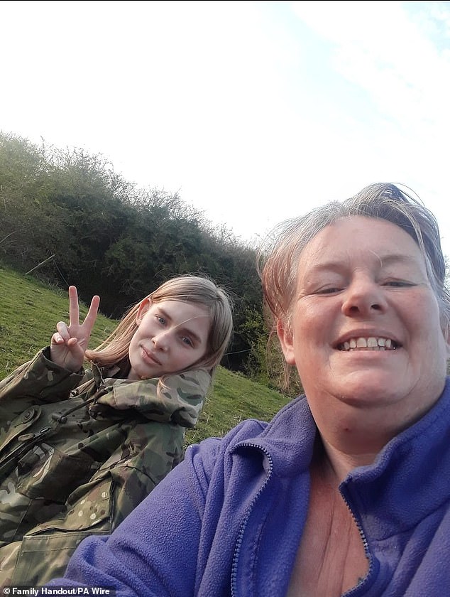 In a letter addressed to counter-terrorism police, Ms Carter (pictured right) said that Rudd had developed an 'unhealthy outlook on fascism' and harboured a 'massive dislike for certain races and creeds'. The inquest heard that she was unaware of Mallaburn's influence on her daughter