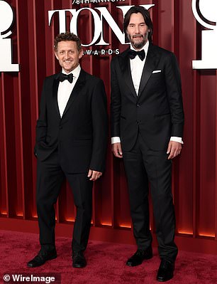 The John Wick star, 60, and his longtime friend and co-star, 59, looked thrilled to be back together decades after their breakout roles in the cult 1989 comedy Bill & Ted’s Excellent Adventure.