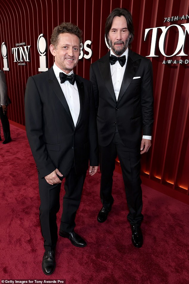 The John Wick star and his longtime friend and co-star, both now 60, looked thrilled to be back together decades after their breakout roles in the cult 1989 comedy Bill & Ted’s Excellent Adventure