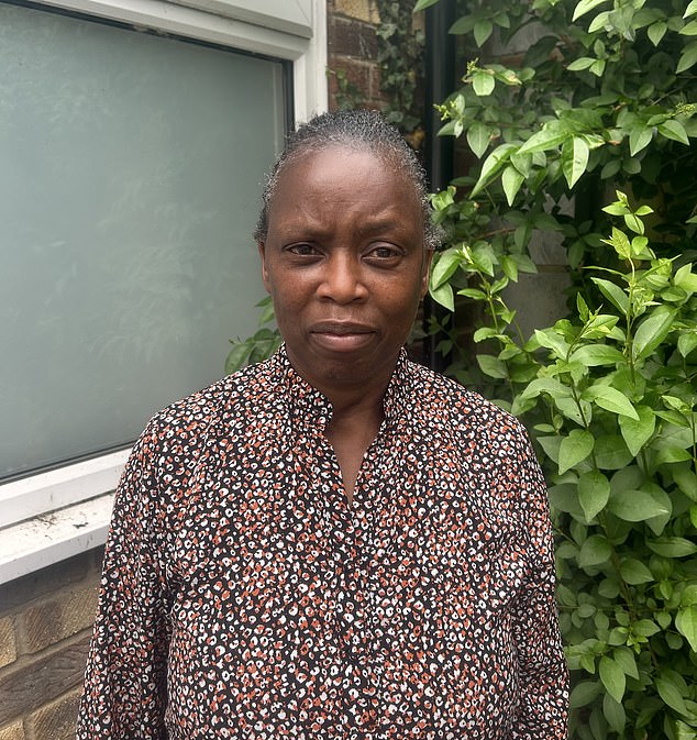 The 57-year-old claimed she was quoted £60,000 by a builder to fix the water damage to her walls and floors