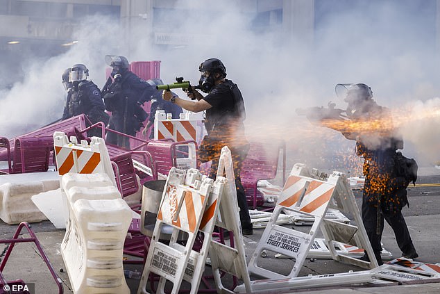 These riots were set against the backdrop of Trump's latest immigration raid, targeting the safe haven of Los Angeles on Friday