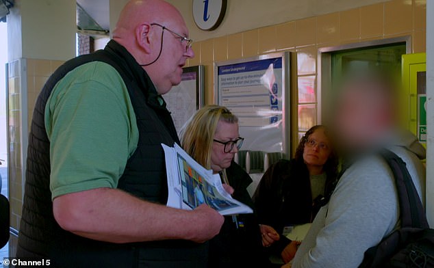 A fare dodger is finally caught at Preston Road station in North West London after he avoided paying for more than 200 journeys using a concession card registered to a female relative