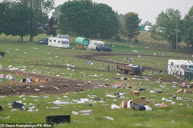 Caravans can also be spotted. The fair sees the 3,000 population of Appleby-in-Westmorland swell by a factor of 10 as visitors swarm to the annual event