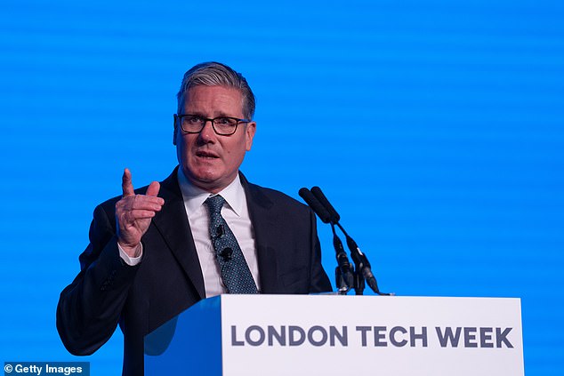 Keir Starmer (pictured) dramatically announced a U-turn last month, without saying what exactly was being proposed or when it would take effect