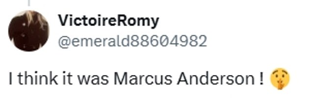 Eagle-eyed fans soon suspected Markus had joined the family on their recent trip