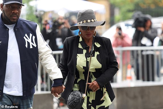 Janice Combs, mother of Sean "Diddy" Combs, arrives at U.S. federal court for Sean "Diddy" Combs' sex trafficking and racketeering conspiracy trial in Manhattan in New York City, U.S., June 9, 2025. REUTERS/Kylie Cooper