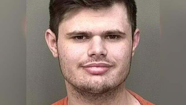 Christopher Cook,23, member of the banned terrorist group Atomwaffen Division, was jailed in the US in 2023 over a plot to attack power grids