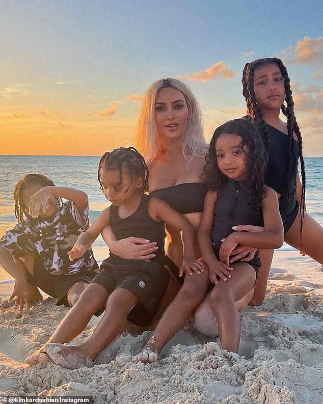 When the children travel to go see their dad, Kanye West, there are nannies that travel alongside them