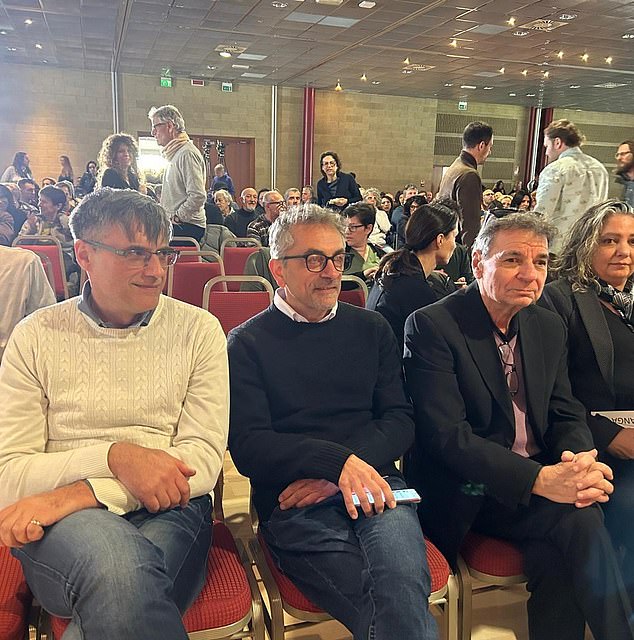 Armando Mei (center) and his team, which includes Corrado Malanga (right) and Filippo Biondi (left), took the world by storm last month when they discovered shafts and chambers more than 2,000 feet below the surface