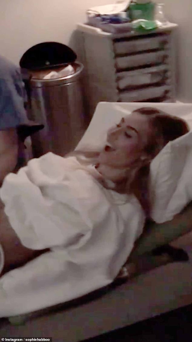The couple delighted fans last week, by sharing the news they were expecting with a clip of Sophie having an ultrasound, captioned with a heart emoji