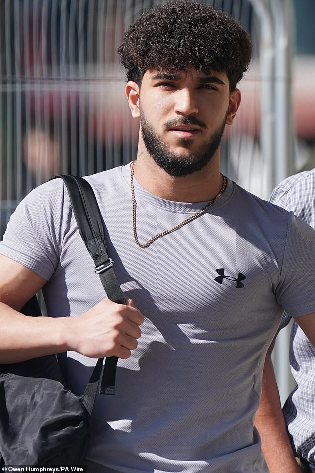Azarbonyad (above), who came to the UK from Iran aged 14, was granted leave to remain as a refugee