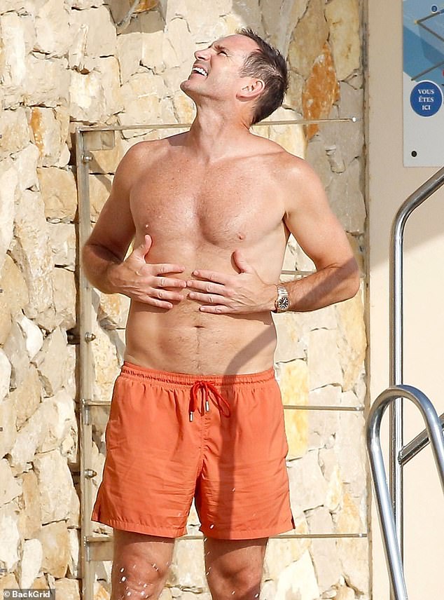 The Loose Women presenter and the former footballer, both 46, were joined by ex All Saints star Nicole Appleton, 50, and her husband Stephen Haines
