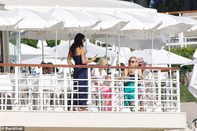 Their fun-filled holiday comes after last month Christine revealed the reason her husband Frank often used to cancel their dates at the start of their romance