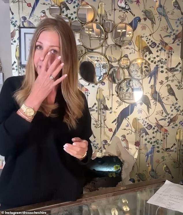 Fighting back tears, Christine Colbert said: 'I'm absolutely devastated. They've stolen our beautiful handbags to the value of a quarter of a million pounds'
