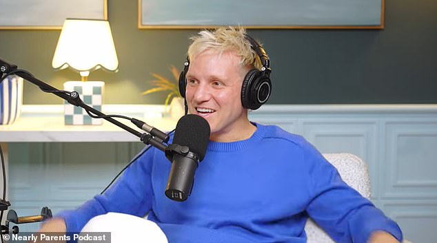 The former Made in Chelsea star explained on the couple's NearlyParents podcast: 'I found it complicated. I don't know why I found it complicated. It was a tricky time'