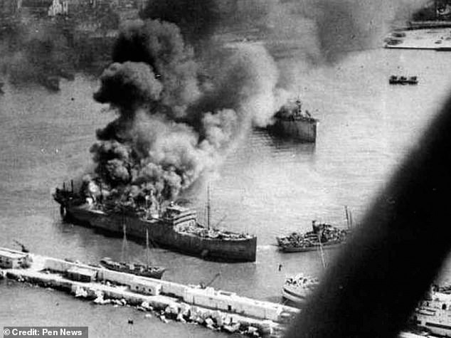 SS Richard Montgomery was an American Liberty cargo ship. The ship was wrecked on the Nore sandbank in the Thames Estuary, near Sheerness, Kent, England, in August 1944