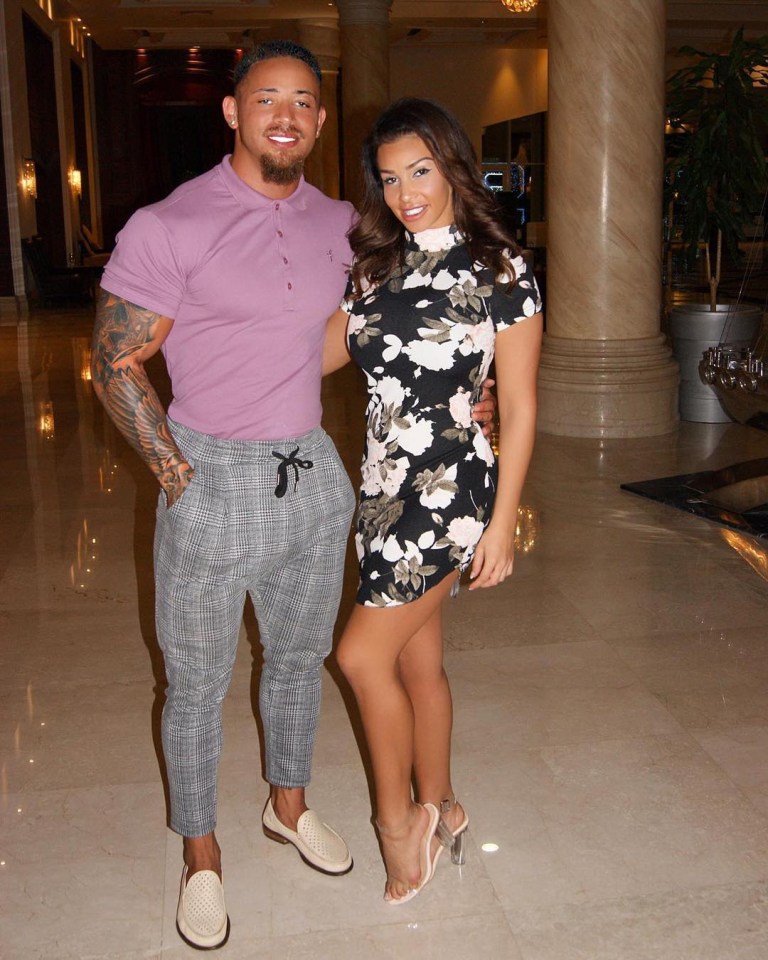 Ashley Cain and Safiyya Vorajee posing together.
