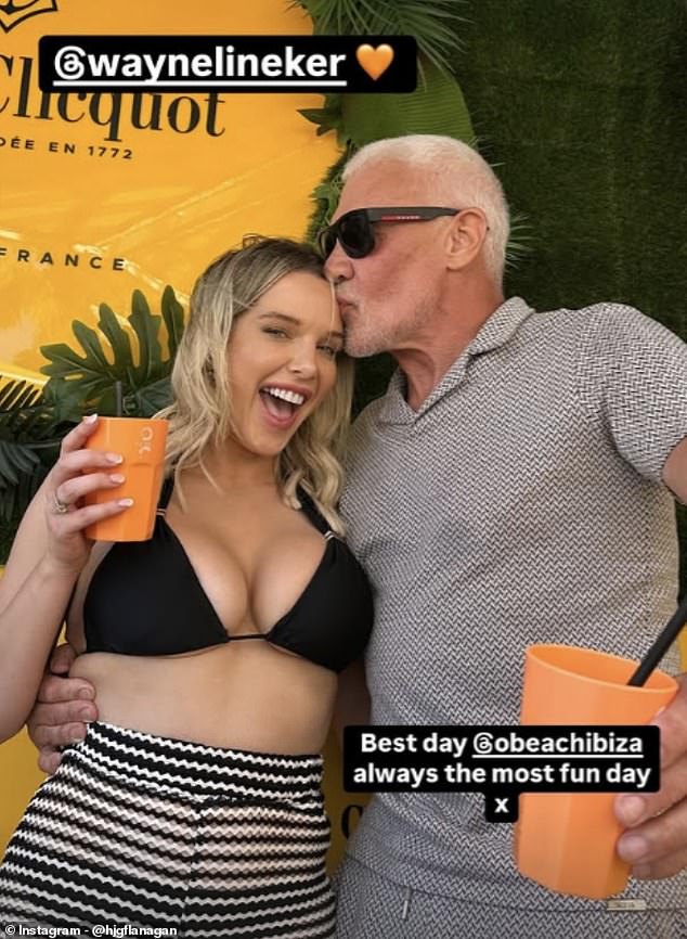 Despite her money problems, the mum-of-three made the most of her newly single status as she partied in Ibiza with Wayne Lineker and Dean Gaffney