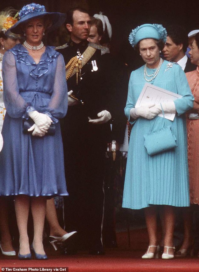 Diana with the Queen outside St Paul's Cathedral. After the wedding, Diana said she didn't speak to her mother for three to four years