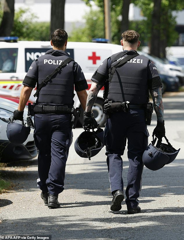 Cops confirmed that the school had been secured and there is no further danger