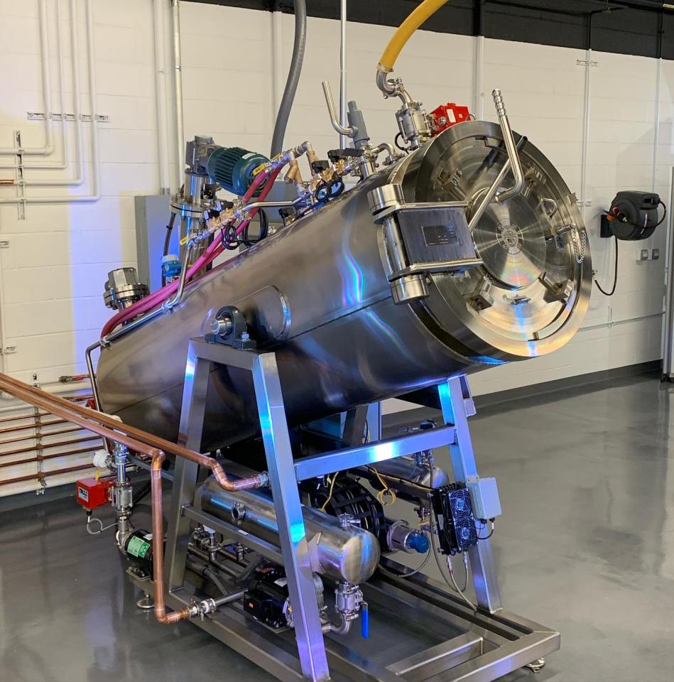 Aquamation machine used for water cremation.