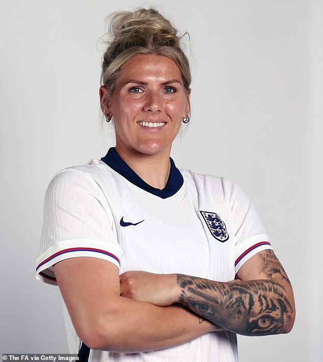 Bright - who has a tattoo of Crew's eye on her arm - declared herself unavailable for the Lionesses this summer