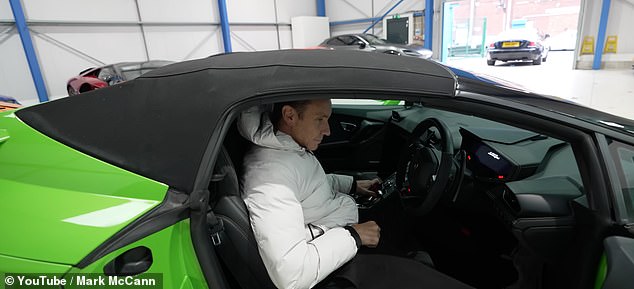 Mr McCann was thrilled to be reunited with his vehicle some eight years after it was purchased