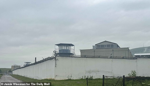 Pictured: The foreboding exterior of Tbilisi's Women¿s Penitentiary Number Five, where Culley is being held