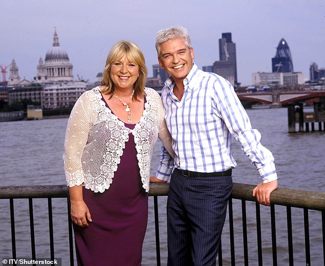 Fern's move into authoring came shortly after her departure from This Morning where she became a household name alongside Phillip Schofield from 1999 to 2009, when she was replaced by Holly Willoughby (Seen in 2005)