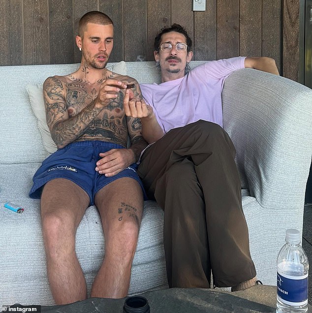 Bieber has hinted he smokes marijuana