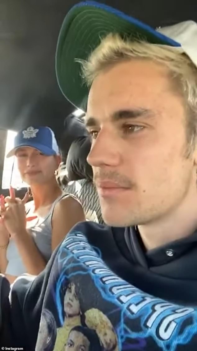 One onlooker expressed concern for the Grammy winner's wife. 'I'm worried about Hailey,' they wrote