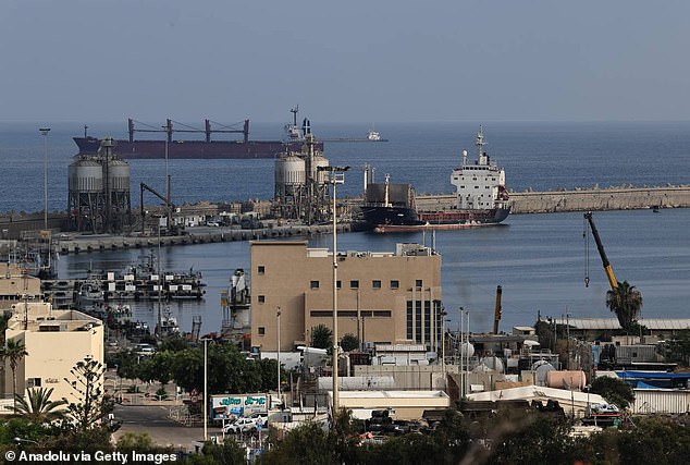 A general view of the Ashdod Port where the Madleen was towed after being intercepted and where the activists were detained