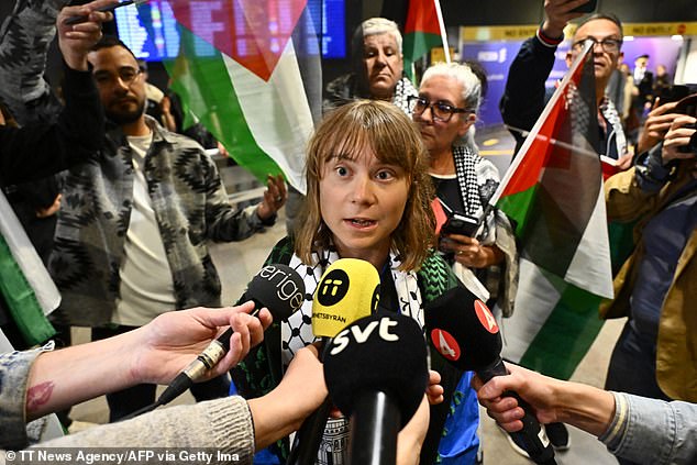 On June 10, 2025, Israel deported Swedish Greta Thunberg by plane to Sweden via France, after she was arrested on board an aid boat for Gaza with other pro-Palestinian activists who were taken to Ben Gurion airport for deportation