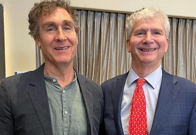 US District Court judge Lewis Liman, right, a graduate of both the London School of Economics and Yale Law School, is the brother of Doug Liman, left, a major Hollywood director