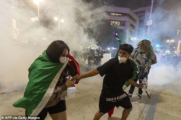 LAPD issued repeated alerts listing Downtown Los Angeles as 'unlawful assembly' zones in an effort to rid the area of any and all protesters over the past three days