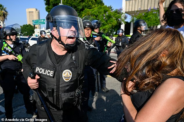 Police are clashing with protesters amid ongoing violence