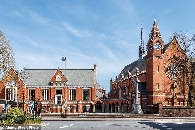The prestigious Highgate School (pictured) in north London was founded 450 years ago