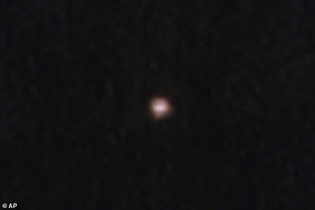 This image provided by the European Space Agency on April 2, 2025, captured by NASA's James Webb Space Telescope, shows asteroid 2024 YR4