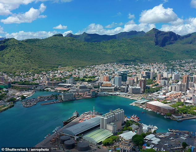 The PM said the 'net cost' of the agreement with the Mauritian government, based in Port Louis (pictured), will be £3.4billion. But opponents said the true cost is ten times as much