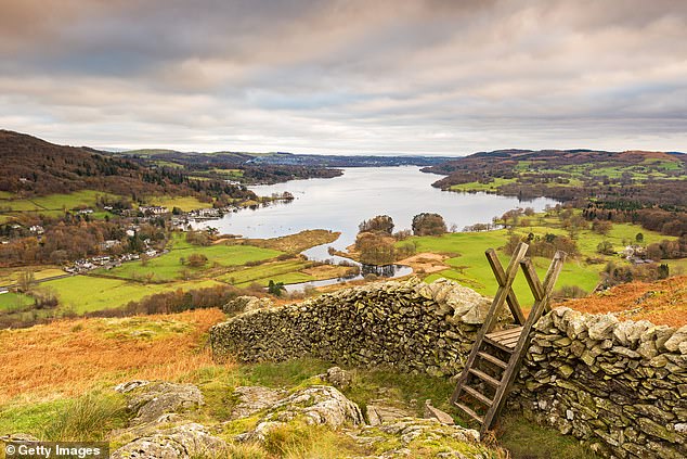 Overlooking Lake Windermere in Cumbria