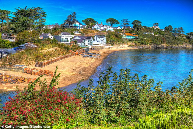 Abersoch harbour beach on the Llyn Peninsula in Wales