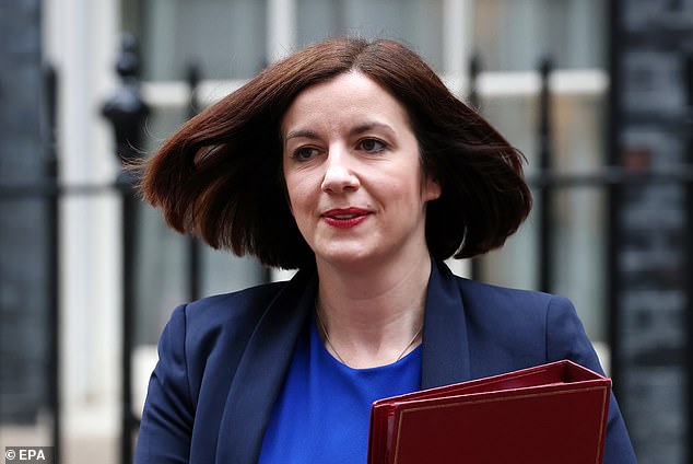 Education is set to be one of the big winners today. Pictured is Education Secretary Bridget Phillipson