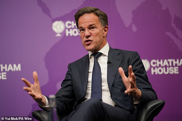 It comes days after NATO secretary general Mark Rutte warned that Britain's only alternative to investing more in the military would be to start learning Russia.