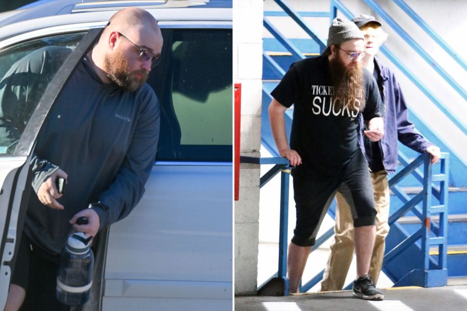 Collage of two photos of a man.